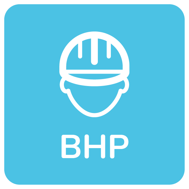 BHP - ikonka głowy w kasku