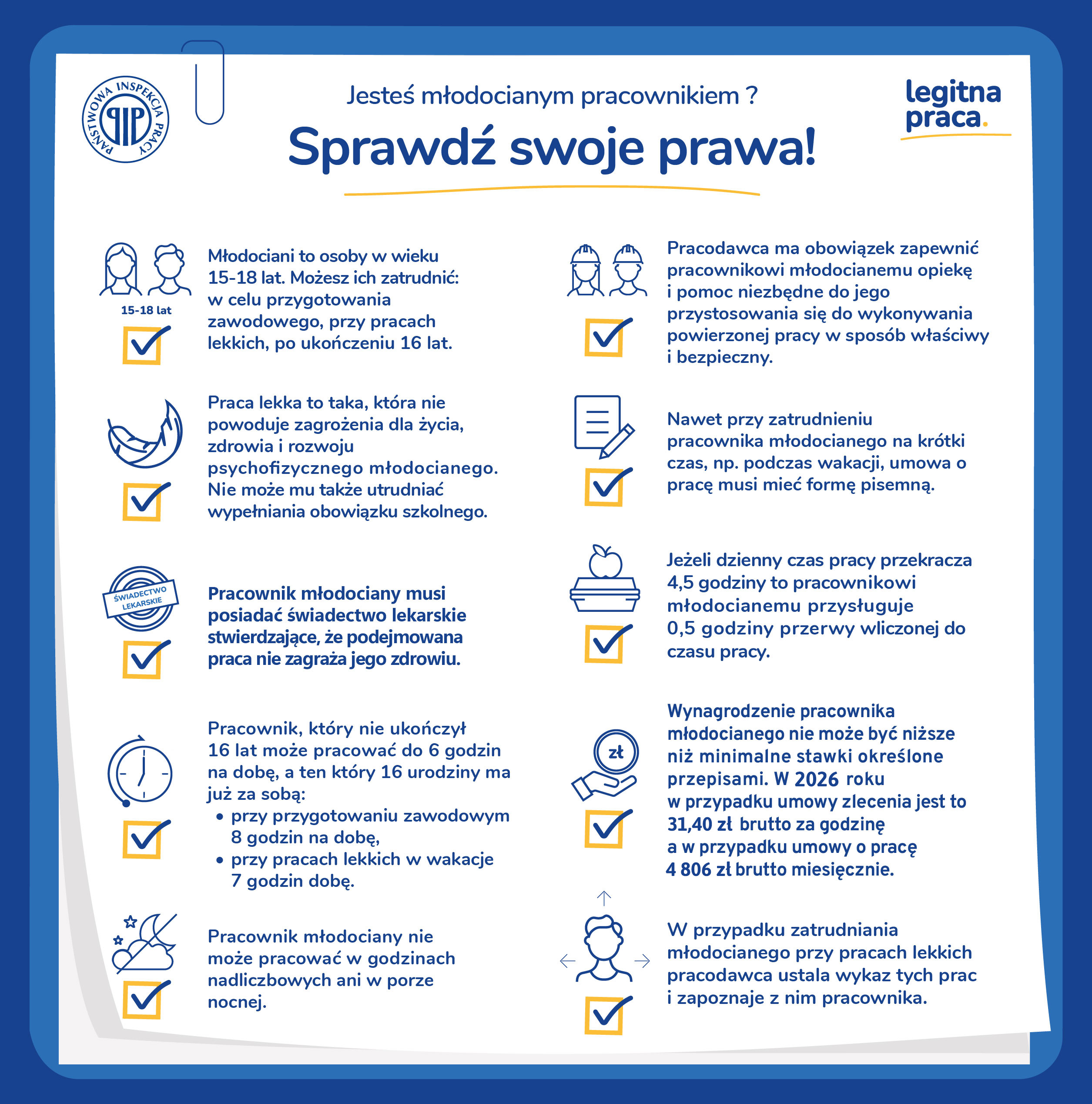 Plakat - legitna praca